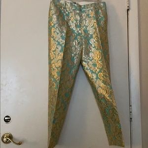 J Crew golf and aqua pants